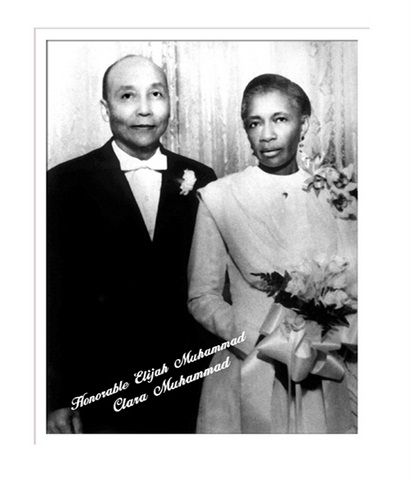 Image result for the honorable elijah Muhammad & wife