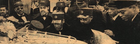 FarrakhanatMessengersFuneral